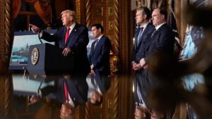 Trump anuncia novos navios parte da frota “Classe Trump”