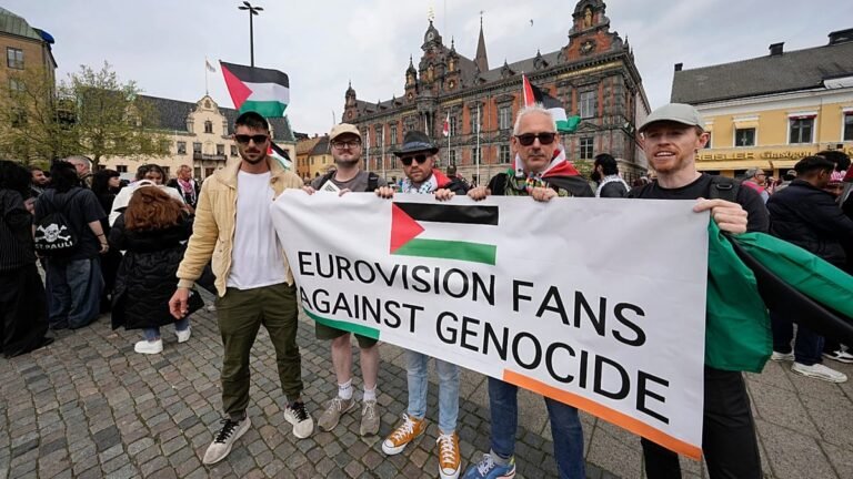 170 artistas belgas contra a participação na Eurovisão 2026