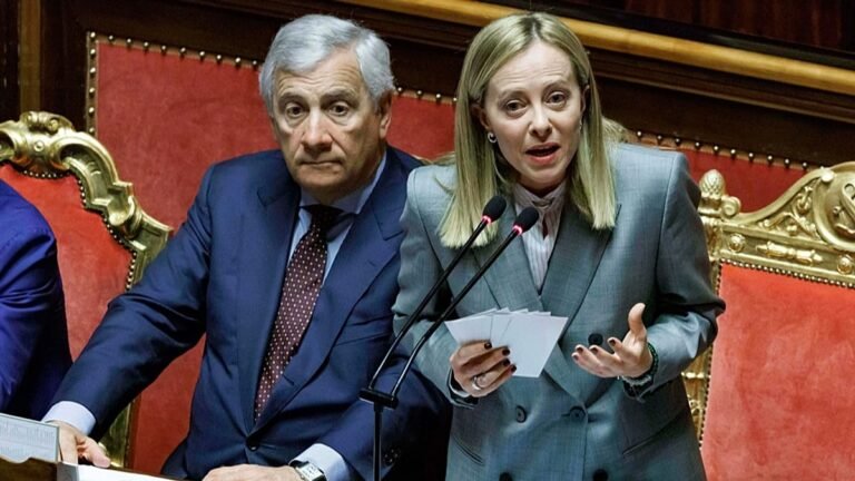 Meloni diz que é "prematuro" assinar agora o acordo UE-Mercosul