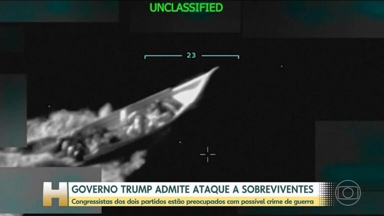 Secretário de Guerra de Trump se recusa a divulgar vídeo de sobreviventes de ataque a embarcação no Caribe | G1