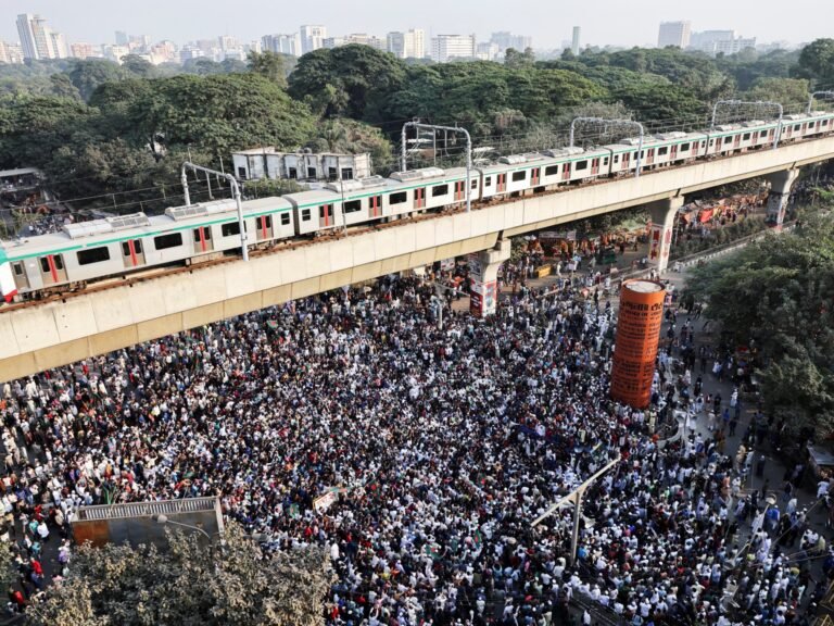 Bangladesh holds state mourning, funeral for slain uprising activist