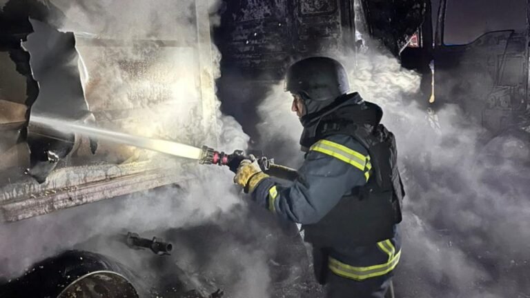 Russian attack on Ukraine’s Odesa kills at least 8 as peace talks lumber on