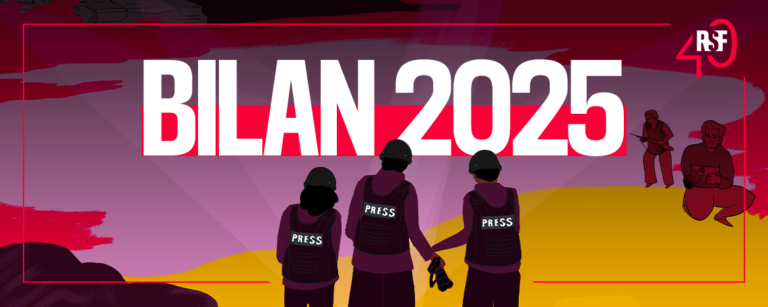 Une année 2025 meurtrière pour les journalistes : voilà où mène la haine des journalistes, voilà où mène l’impunité
