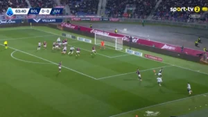 Para Mourinho ver (e travar). Lance estudado…