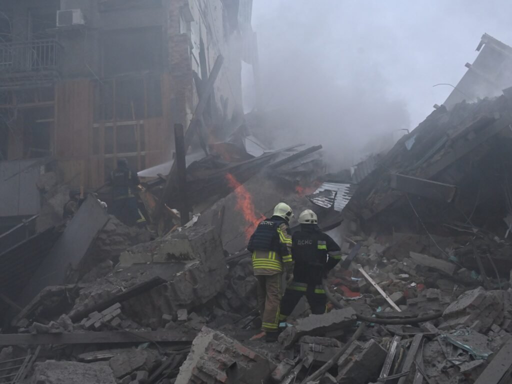 Russian drone attack kills 4 in Ukraine’s Kharkiv as peace remains elusive