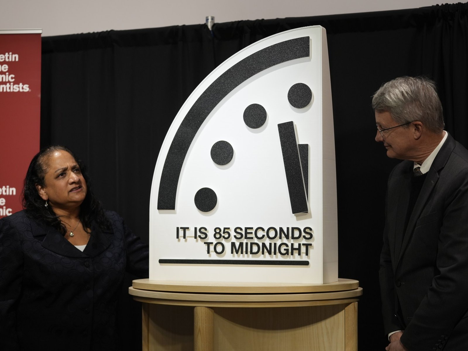 Symbolic Doomsday Clock moves closer to midnight amid ‘catastrophic risks’