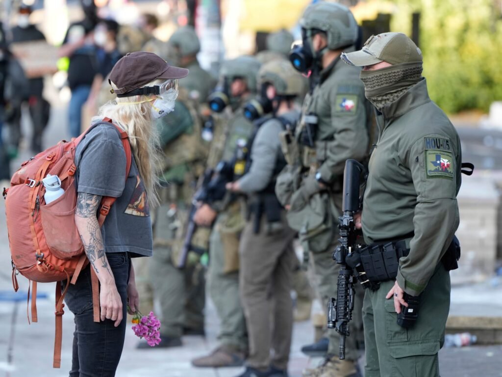 Two wounded in a shooting with US federal agents in Portland: report