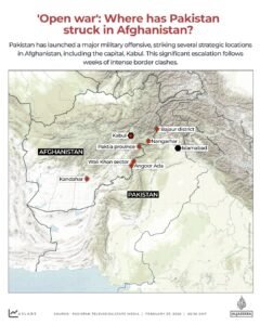 Ataques aéreos a Cabul empurram a crise Paquistão-Talibã para território desconhecido