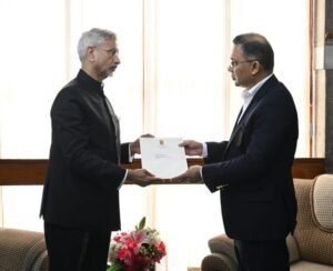 Indian External Affairs Minister S Jaishankar met BNP chief Tarique Rahman on December 31 last year to condole on the passing of his mother, former Bangladesh prime minister Khaleda Zia. [Handout/Indian External Affairs Ministry]