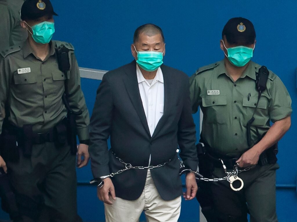 Hong Kong media mogul Jimmy Lai sentenced to 20 years in prison