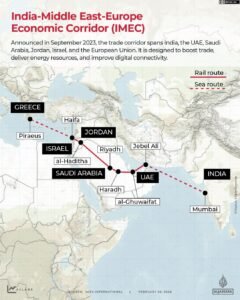 Eixo Índia-Israel: O que é o corredor IMEC, grupo I2U2 de que Modi falou?