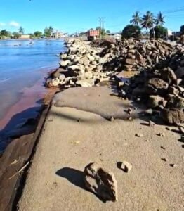 Concluído tapamento do terceiro e último...