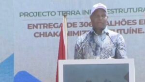 Chapo quer infra-estruturas modernas e...
