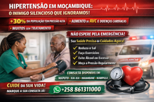 Hipertensão em Moçambique: o inimigo silencioso que estamos a ignorar