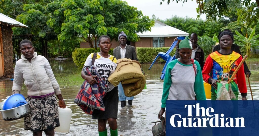 Severe flooding in Kenya after two rivers overflowed their banks – video