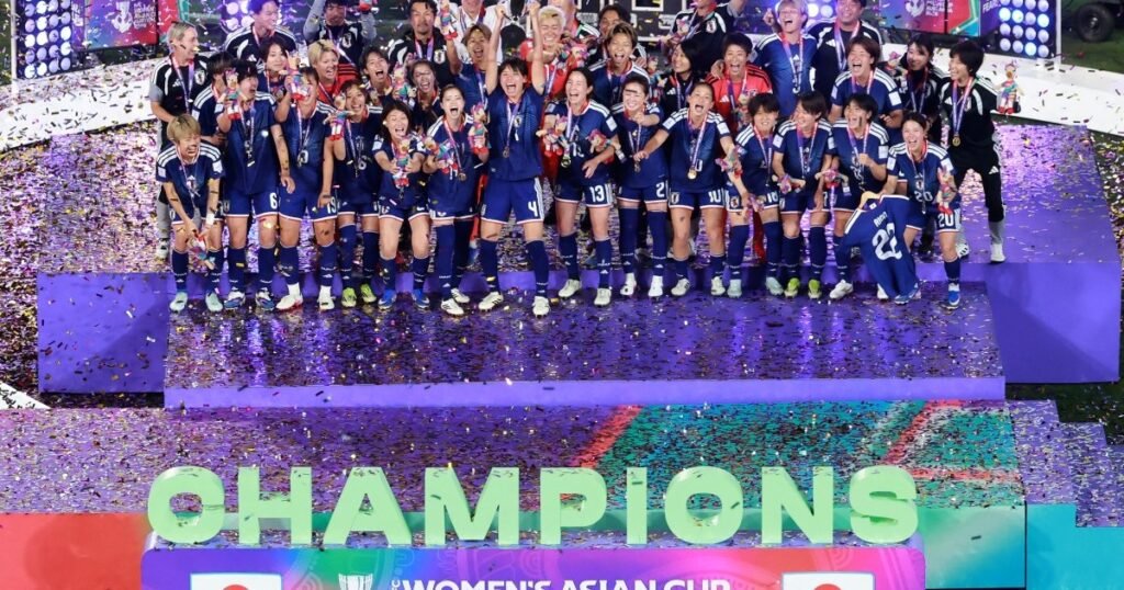 Japan beat Australia to lift Women’s Asian Cup title