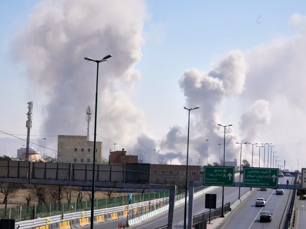 Tehran hit by heavy bombing on day seven of US-Israel war on Iran