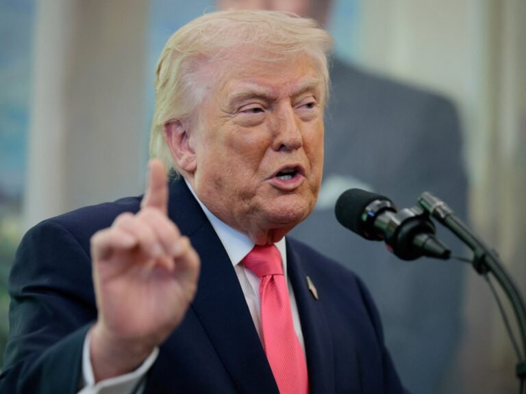 Trump keeps up claims of talks with ‘the right people’ in Iran