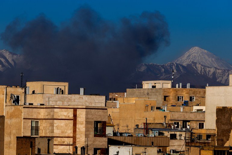 TEHRAN, IRAN - MARCH 3: Smoke rises over buildings on March 3, 2026 in Tehran, Iran. Iran's Supreme Leader, Ayatollah Ali Khamenei, was confirmed killed after the United States and Israel launched a joint attack on Iran on February 28. Iran retaliated by firing waves of missiles and drones at Israel, and targeting U.S. allies in the region. (Photo by Majid Saeedi/Getty Images)