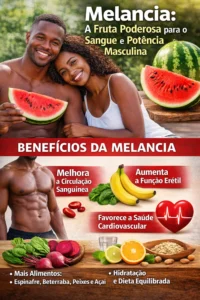 Fruta poderosa para aumentar o sangue e melhorar a função eréctil masculina