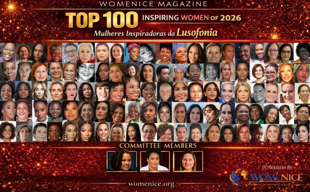 Womenice Global Foundation lança lista das 100 Mulheres Inspiradoras da Lusofonia