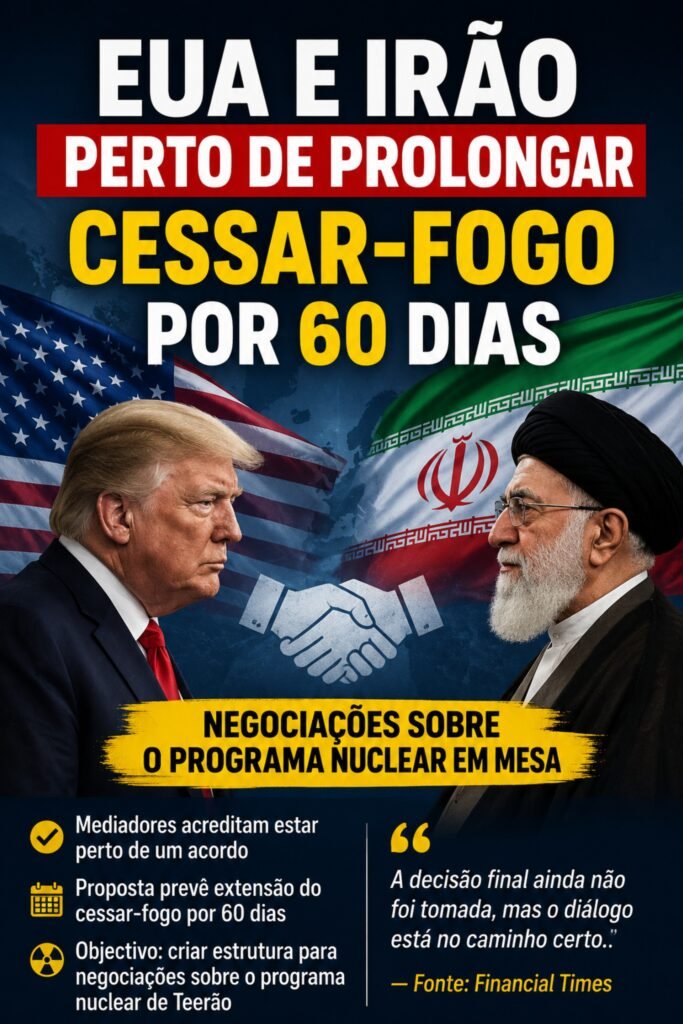 EUA e Irão perto de prolongar Cessar-Fogo por 60 Dias