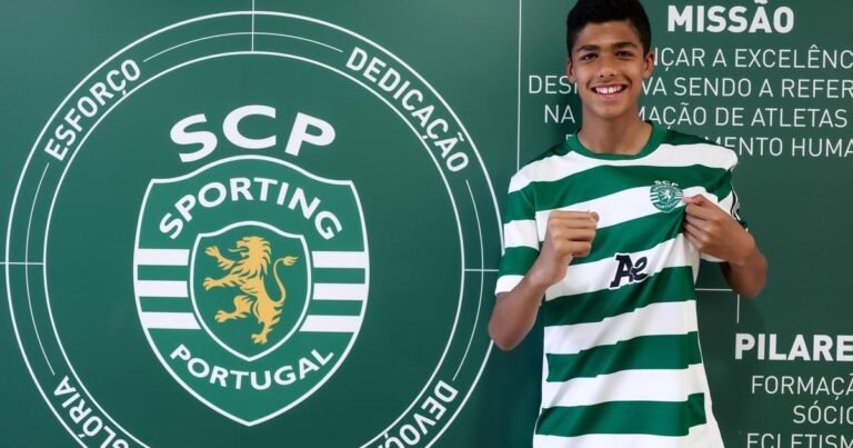 Sporting assina contrato de formação com luso-cipriota