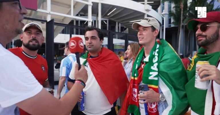 Apoio a Portugal é coisa que não falta