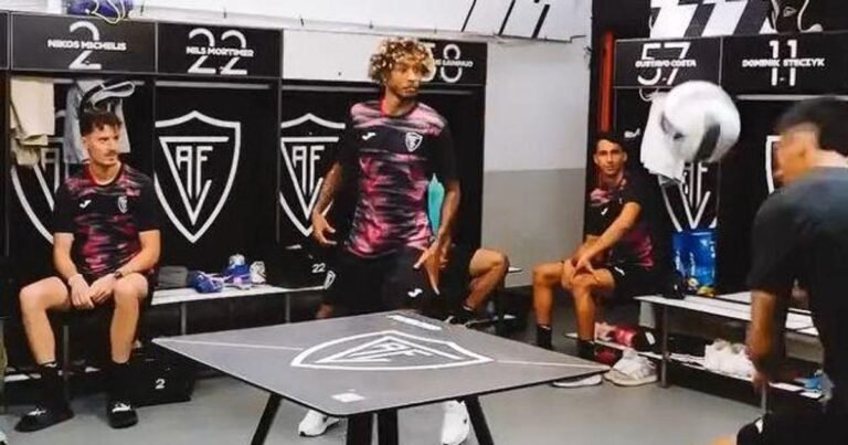 Ac. Viseu: bola rolou no primeiro dia (apenas no balneário)