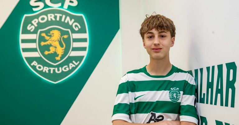 Sporting segura jovem da formação