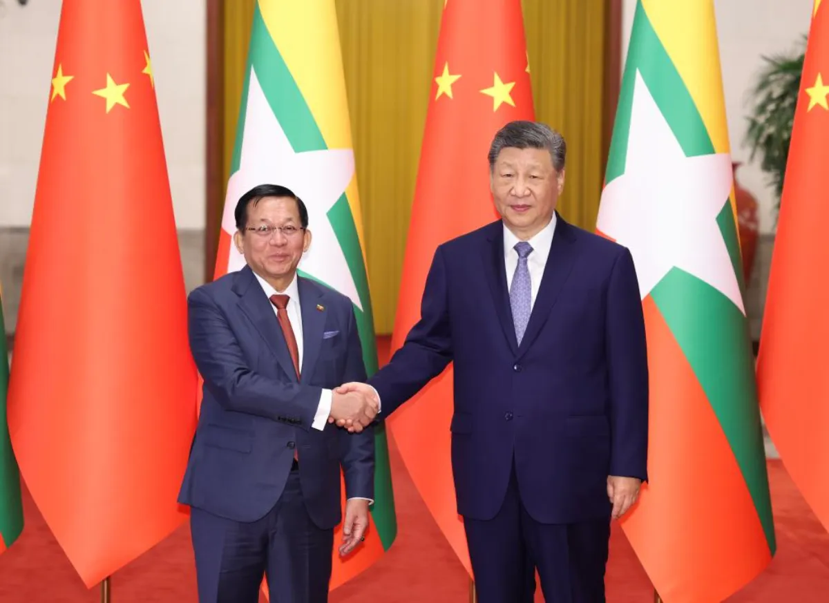 China e Mianmar Reforçam Cooperação Bilateral Durante Visita de Estado a Pequim
