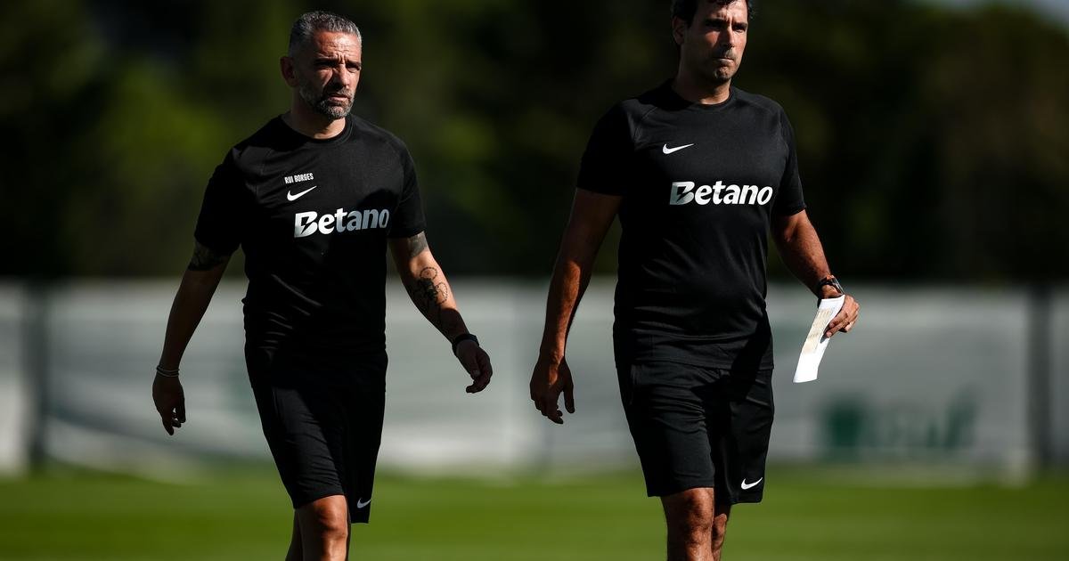 Sporting: Rui Borges recebe três 'reforços' no sábado
