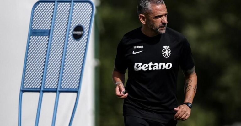 Sporting: Rui Borges continua sem poder contar com quarteto