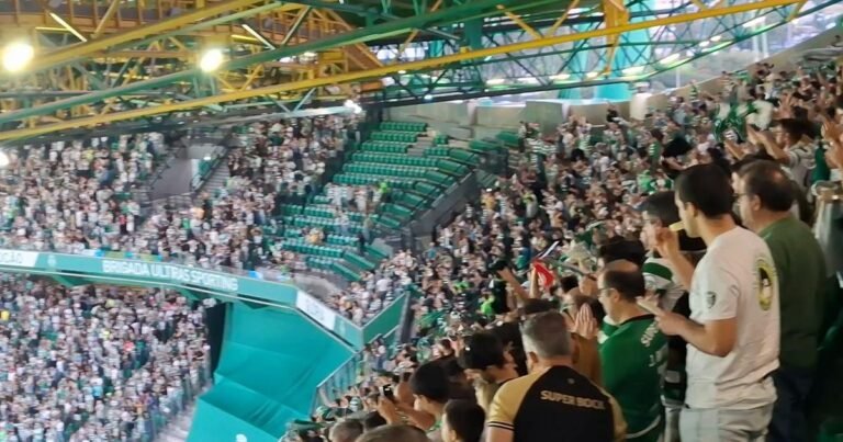 Como se comemorou o primeiro golo em Alvalade em 2026/2027