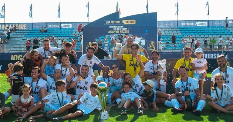 Casa Pia vence FC Porto e sagra-se campeão da Liga Portugal Legends
