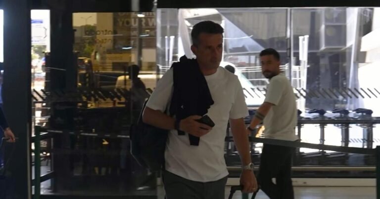 As imagens da partida do Benfica para a Suíça