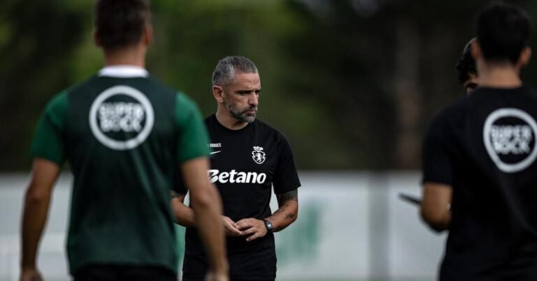 Sporting: quarteto ainda à margem