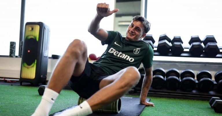 Sporting: trabalho físico continua a dominar em Alcochete