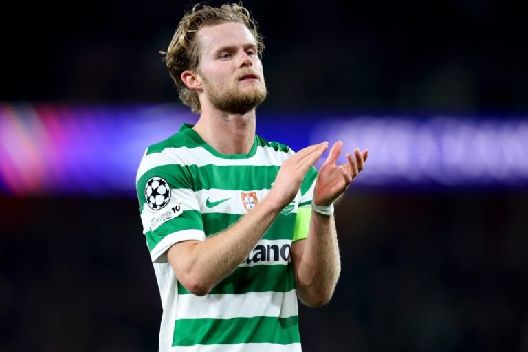 Mercado Sporting: agentes de Hjulmand em Madrid para acelerar transferência