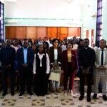 Participantes no simp&oacute;sio sobre a Magnifica Humanitas do Papa Le&atilde;o - foto de grupo